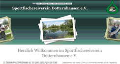 Desktop Screenshot of fischereiverein-dotternhausen.de